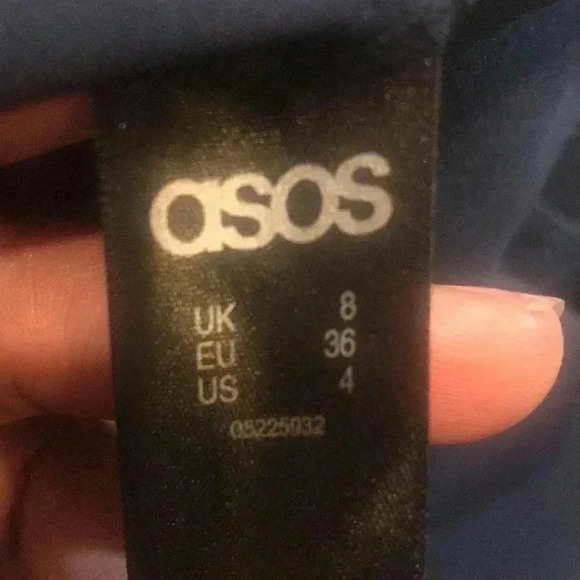 ASOS Black Off-Shoulder Jumpsuit - Picture 14 of 16